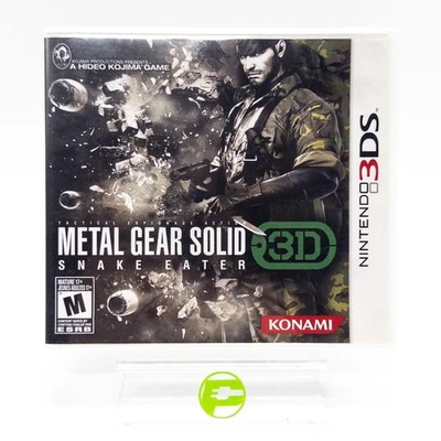 Metal Gear Solid 3D: Snake Eater (Nintendo 3DS, 2012) CIB Foto 1 de 4