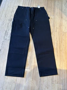 Carhartt Firm Duck Double-Front Utility Work Pant Latzhose 42x34 - Bild 1 von 7