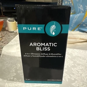Melaleuca PURE AROMATIC BLISS 2-in-1 Ultrasonic Diffuser Humidifier New Open Box - Picture 1 of 3