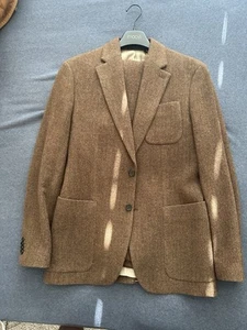 Banana Republic Men's Ortiz Tweed Blazer (Tags) 38R & Pants 36x30 (No Tags) - Picture 1 of 7