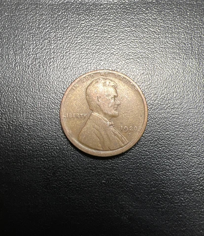 1920 S - LINCOLN WHEAT PENNY - G/VG Cover