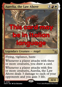 MTG AURELIA, THE LAW ABOVE EXC - AURELIA, LA LEGGE CELESTE 188 - MKM - MAGIC - Bild 1 von 1