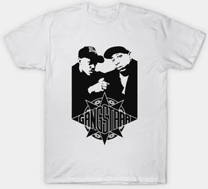 Gang Starr T-shirt Adult Small - 3XL XXXL White Fan Art - Picture 1 of 2