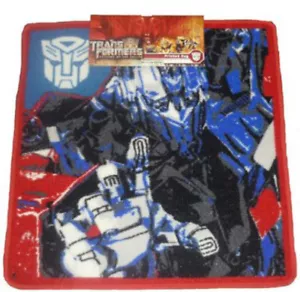 LOTE DE TRABAJO 100 x ALFOMBRA BAÑO DORMITORIO TRANSFORMERS OPTIMUS PRIME AZUL ROJO - Imagen 1 de 1