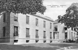 # B4049 BERLÍN, WI. POSTAL, HOSPITAL YATES - Imagen 1 de 2