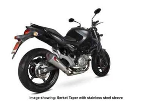 Suzuki Gladius 650 (09-16) Scorpion Exhaust Serket Full System Carbon Fibre - Picture 1 of 3