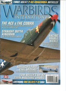 WARBIRDS INTERNATIONAL MAGAZINE JUNE 2017, THE ACE & THE COBRA. - Imagen 1 de 1