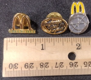 LOTTO SPILLE PROMO VINTAGE MCDONALDS #46 (3) GREENEVILLE CUSTOM CARE JC 1224 - Foto 1 di 2