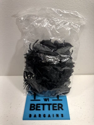 35 Pcs Halloween Favors Bulk Toys Black 12 Webs/ 12 Spiders/ 11 Bats NEW - Image 1 of 4