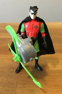 Night Fury Robin Figure Triple Bolo Striker Glow Dark Batman Mission Masters 4 - Picture 1 of 11