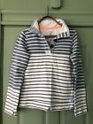 Joules Xs (4) Mariners Grade Nautical Striped Rugby Shirt Thick Cowdray Saltwash
