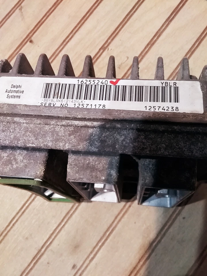 CHEVY/GMC TRAILBLAZER/ENVOY MOTOR ECM/ECU CEREBRO DE COMPUTADORA FABRICANTE DE EQUIPOS ORIGINALES SOLO 2002 Foto 1 de 4