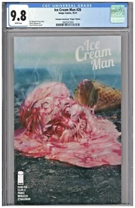 Ice Cream Man #26 CGC 9.8 Edizione Sanctum Santorum David Romero Variante Copertina - Foto 1 di 2