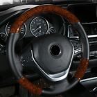 Enjoy DIY Pleasure with a Peach Wood Steering Wheel Cover for Car and Truck