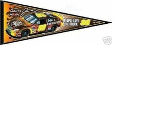 RARE MINT DALE JARRETT #88 "DRIVE THE UPS TRUCK" NASCAR PENNANT No Pinholes Nos! - Picture 1 of 1