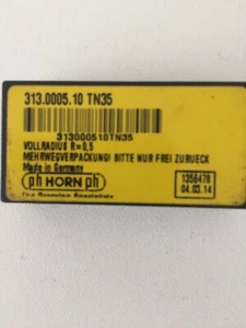 PH Horn - 2 x neue Fräsnut Hartmetall Bohreinsätze 313.0005. 10 TN35 - Bild 1 von 2