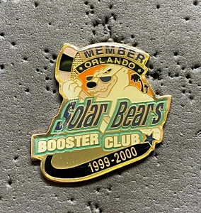 Orlando Solar Bears Booster Club Member 1999-2000 IHL Hockey Pin - Foto 1 di 2