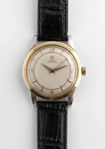 Omega, ref. Parachoques automático de dos tonos dorado y acero inoxidable #2577-10 - Imagen 1 de 7