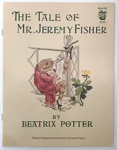New Green Apple Cross Stitch Chart Beatrix Potter Tale of Mr.Jeremy Fisher - Picture 1 of 1