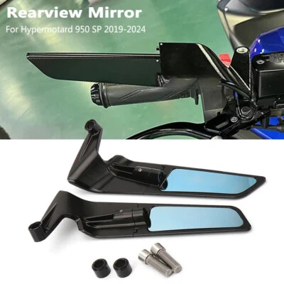 Rearview Mirrors Rotating Adjustable Wing Mirror For DUCATI Hypermotard 950 SP - Image 1 of 4