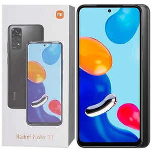 BNIB Xiaomi Redmi Note 11 Dual-SIM 64GB + 4GB Gray Factory Unlocked 4G/LTE GSM - Afbeelding 1 van 1
