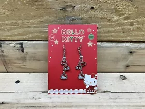 Hello Kitty Christmas Linear Drop Earrings - Picture 1 of 3