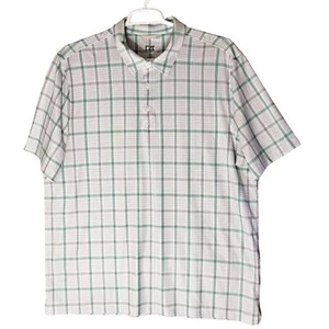 Camisa Cutter Buck Drytex Para Hombres XL UPF 50 Tech Polo Rendimiento Blanca Golf Exterior - Imagen 1 de 10