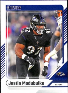 2024 Panini Donruss #49 Justin Madubuike Baltimore Ravens - Picture 1 of 2