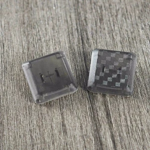 10Pcs 1u Grid Blank Black Backlit Replacement Keycaps - Afbeelding 1 van 10