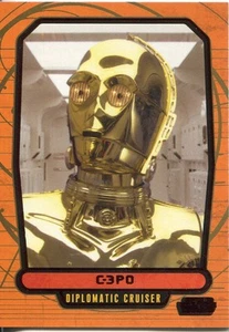Star Wars Galactic Files 2 Red Parallel Base Card #438 C-3PO - Picture 1 of 1