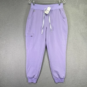 Figs Scrub Pants Damen Medium Lila Hohe Taille Zamora Jogger Medical - Bild 1 von 8