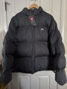 Nike Men’s 3X-TALL Sportswear PrimaLoft Full-Zip Puffer Jacket Gray FB7368-068 - Picture 1 of 17