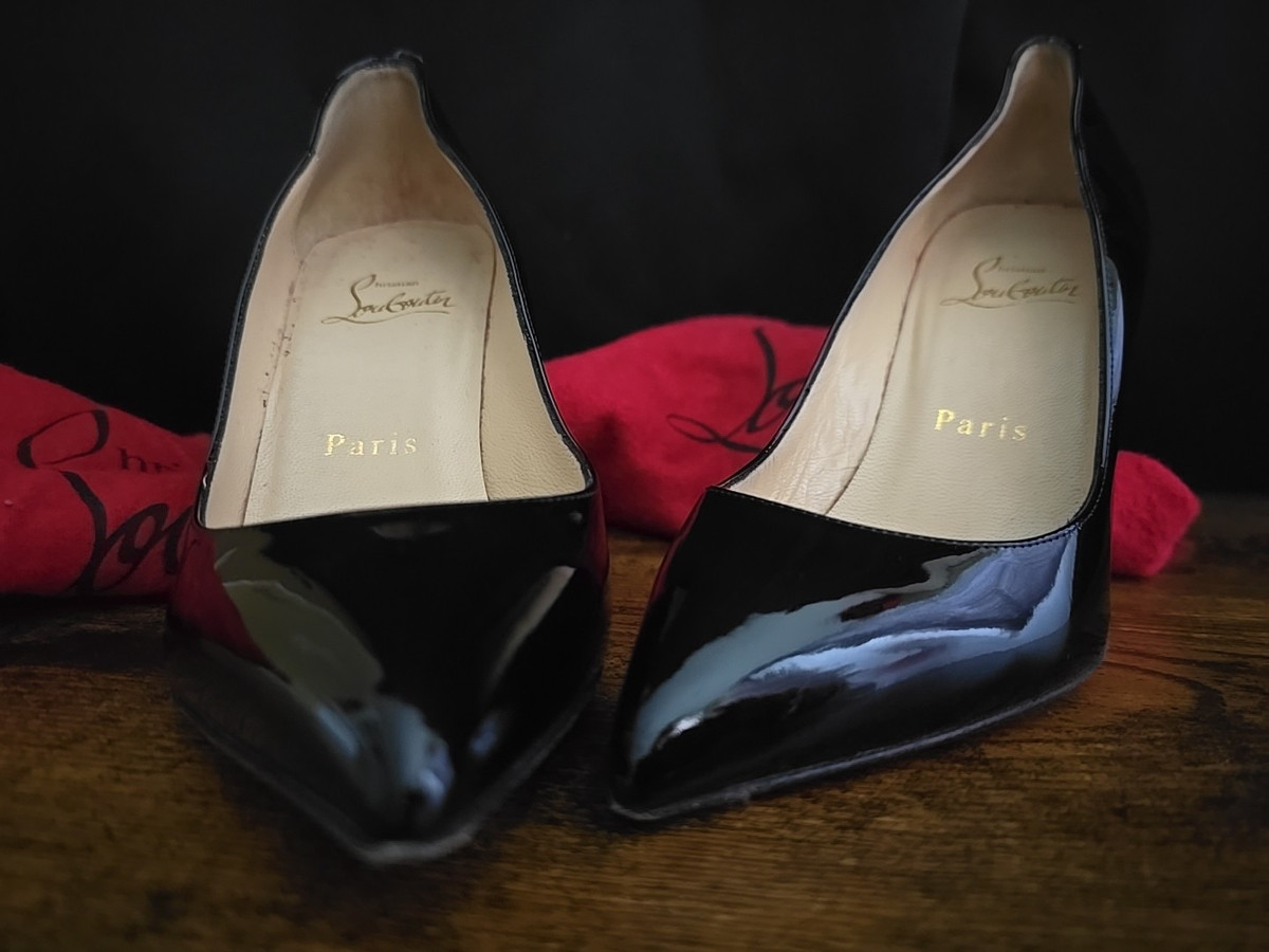 Christian Louboutin Pigalle M High (3-3.9 in) Heel Height Christian Louboutin Pigalle M High (3-3.9 in) Heel Height