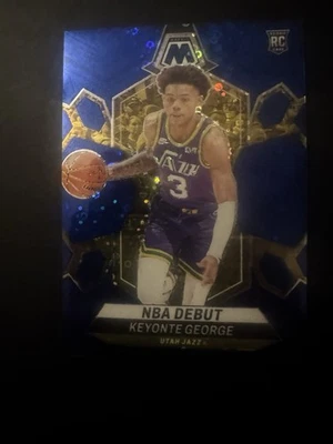 2023 PANINI MOSAIC FAST BREAK BLUE KEYONTE GEORGE ROOKIE RC 26/85 - Image 1 of 2