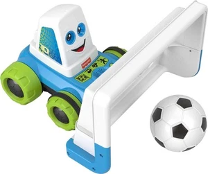 Fisher Price Goaldozer Electronic Soccer Toy with Lights Sounds 360 Motion - Picture 1 of 6