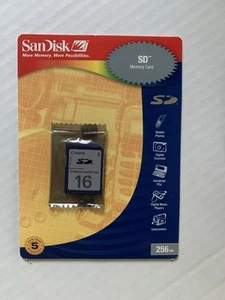NEW Genuine Canon 16MB MEGABYTE SDC-16M SD Camera Memory Card - Picture 1 of 2