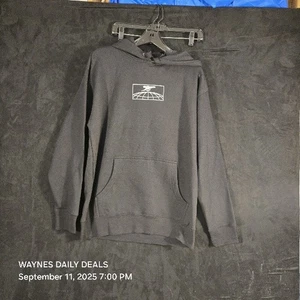 Neu mit Etikett Arsenal USA Tour 2024 Hoodie - Größe L - schwarzer Pullover Sweatshirt - Bild 1 von 8