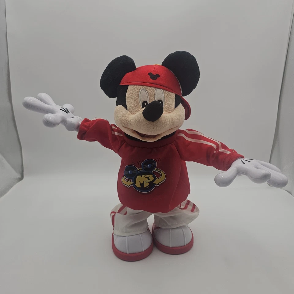 Disney Fisher Price M3 Master Moves Mickey Mouse Hip Hop Break Dancing ¡Funciona! Foto 1 de 4