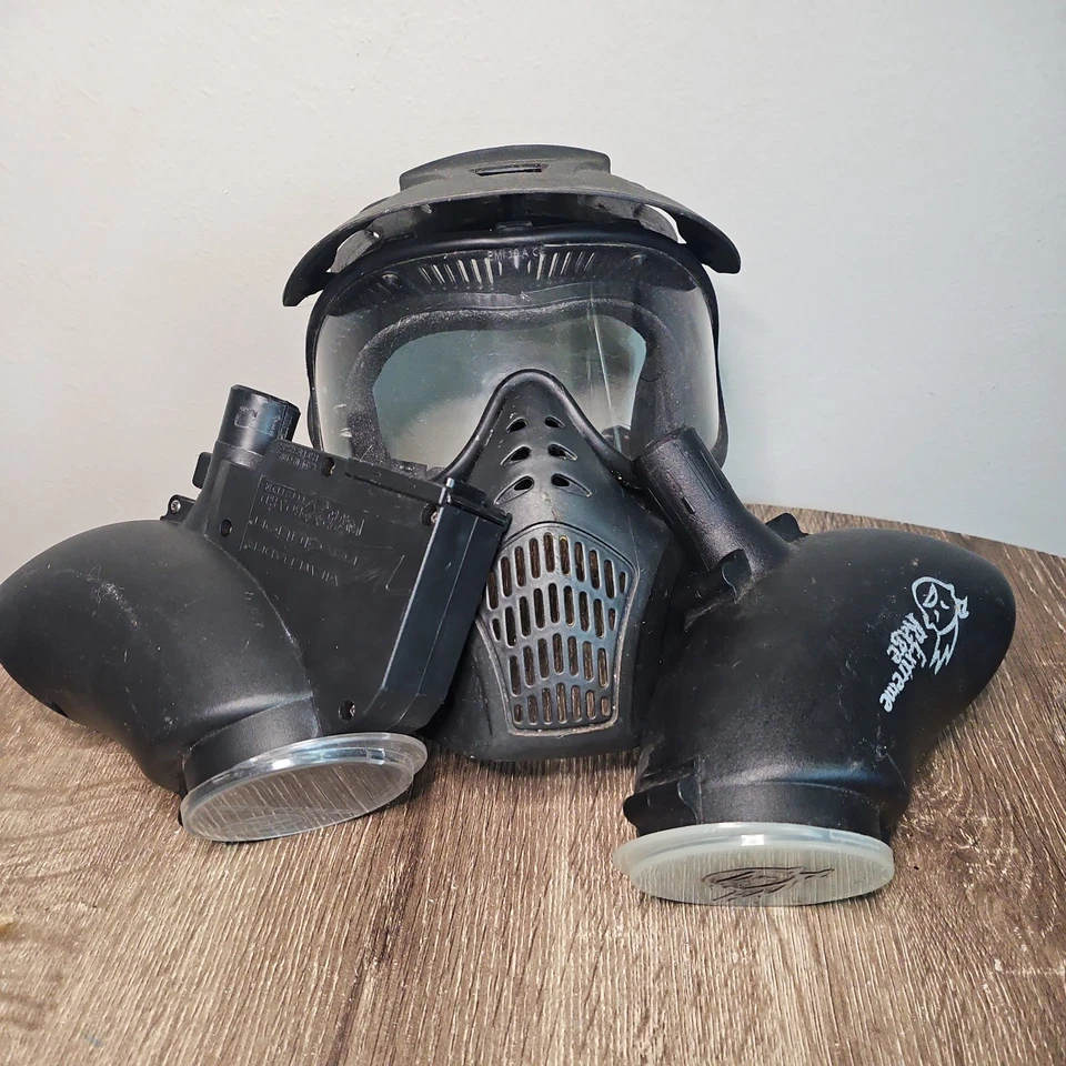 PAINTBALL FACE MASK HELMET and  Paintball Hopper and more OEB - Image 1 of 4