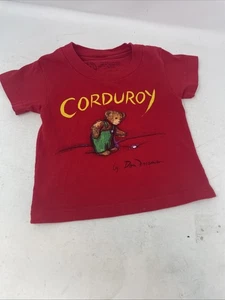 Out of Print Corduroy Bear Red Toddler 2T T Shirt - Picture 1 of 4
