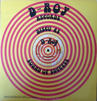 Sonia Ferguson* - Just For Your Love (12") (Very Good Plus (VG+)) - 3784575404 - Image 1 of 2