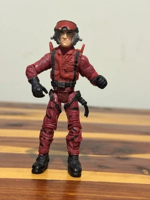 2005 Lanard The Corps Red Vulture Pilot 3.75" Action Figure Foto 1 de 3