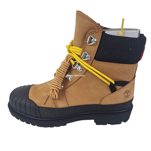 Stivali impermeabili Timberland donna HERITAGE LITE 6IN 0A2JWX pelle grano taglia 6 5