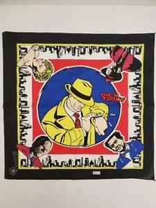 Pañuelo Bandana Película Dick Tracy Disney Coleccionable 21" x 22" De Colección 1990 - Imagen 1 de 11