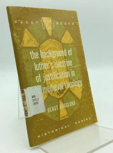 THE BACKGROUND OF LUTHER'S DOCTRINE OF JUSTIFICATION - Bengt Hagglund - 1971 - - Picture 1 of 1
