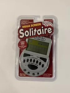 Big Mega Screen Solitaire 77803 Classic Electronic Handheld Game New Sealed - Picture 1 of 2