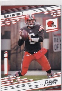 2021 Prestige NFL Panini Football Game No. 122 Baker Mayfield
