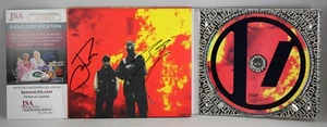 TWENTY ONE PILOTS SIGNED CLANCY CD ALBUM AUTOGRAPH TYLER JOSEPH JOSH DUN JSA COA - Picture 1 of 2