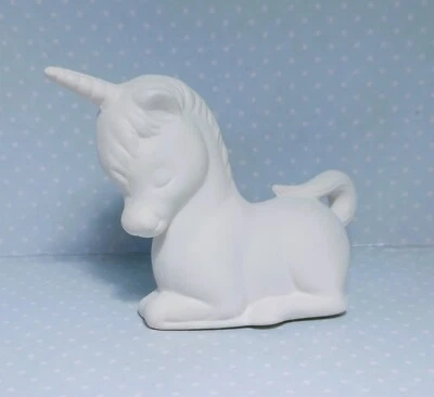 Unicorn ~ Ceramic Bisque Ready to Paint - Image 1 of 4