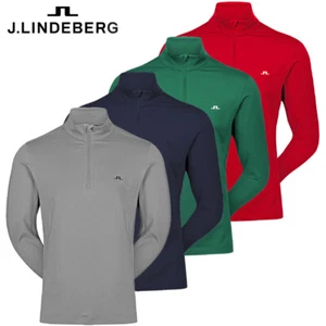J.LINDEBERG LUKE MENS GOLF MIDLAYER / MULTIPLE COLOURS AND SIZES @ 50% OFF RRP - Picture 1 of 12
